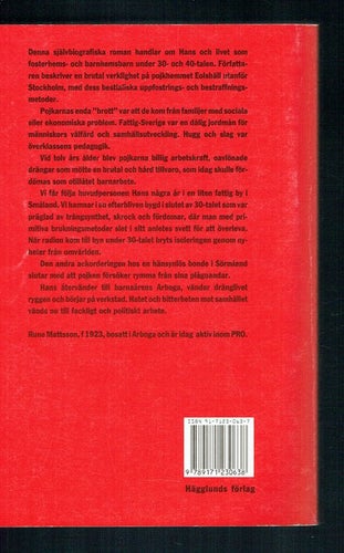 Samhällets barn - Rune Mattsson (1997) med författarhälsning