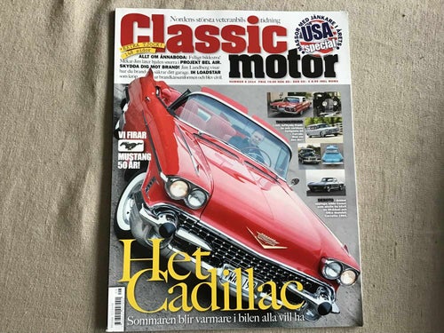 CLASSIC MOTOR NR 8 2014 CADILLAC,MUSTANG 50 ÅR,DESOTO,EDSEL,THUNDERBIRD