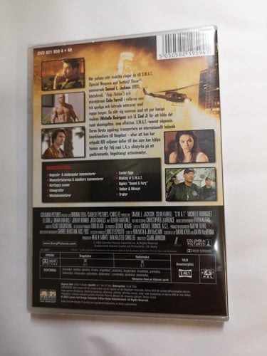 DVD SWAT S.W.A.T. Samuel L Jackson Colin Farrell LL Cool J INPLASTAD