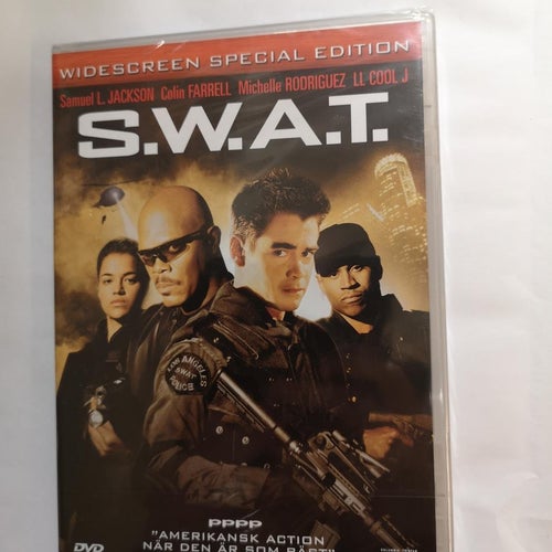 DVD SWAT S.W.A.T. Samuel L Jackson Colin Farrell LL Cool J INPLASTAD