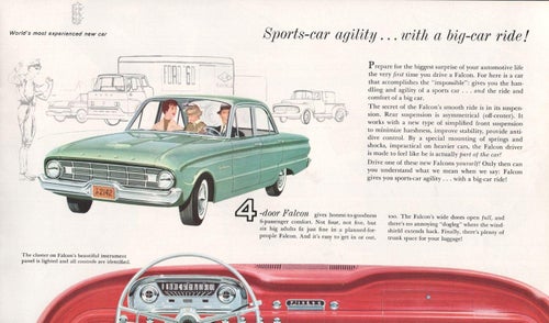 Broschyr Ford Falcon