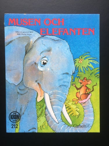 MUSEN OCH ELEFANTEN - En Kron bok 212 - Kronbok