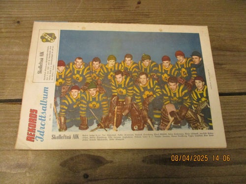 Tidningen REKORD Nr 14-1959, Lagbild Skellefteå AIK