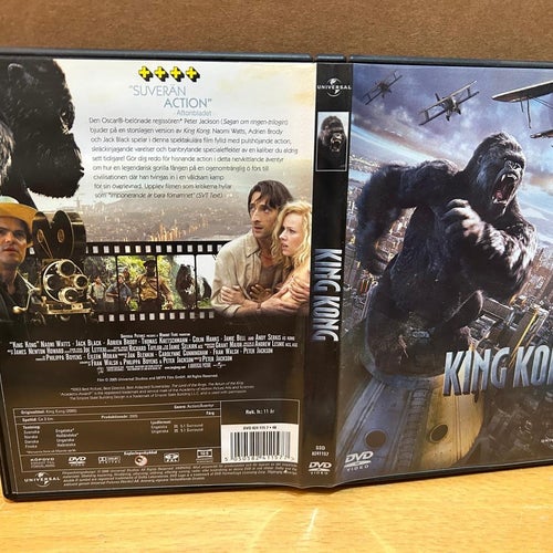 King Kong Naomi Watts, Peter Jackson. DVD