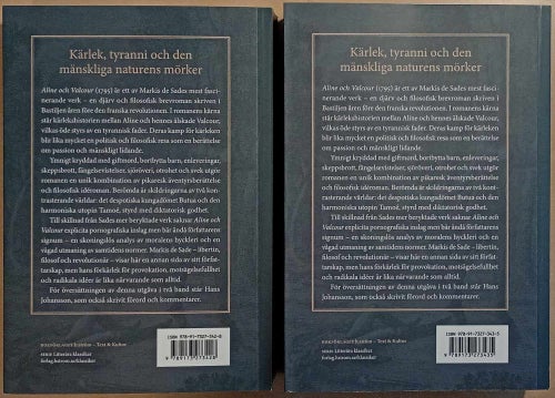 Aline och Valcour: eller Den filosofiska romanen: skriven i Bastiljen ett år...