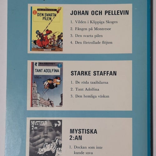 OLÄST 1:A UPPL JOHAN OCH PELLEVINS ÄVENTYR DEN FÖRTROLLANDE FLÖJTEN