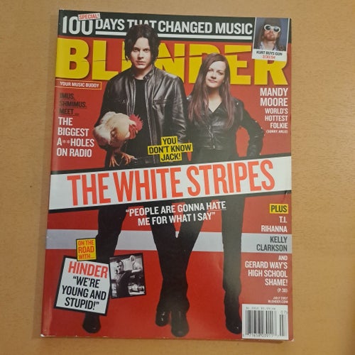 Blender Magazine The White Stripes Musikmagasin