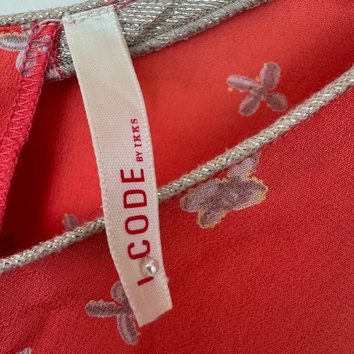 I.CODE by IKKS rosa topp, storlek S 100% viskos