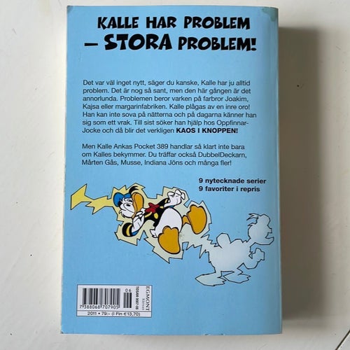 Kalle Ankas Pocket Dubbel 389: Kaos i Knoppen, Walt Disney, 2011