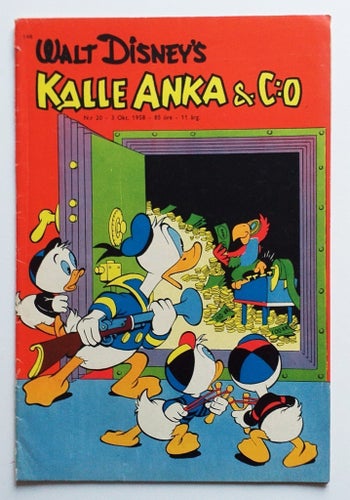 Walt Disney's Kalle Anka & C:o, nr 20 1958