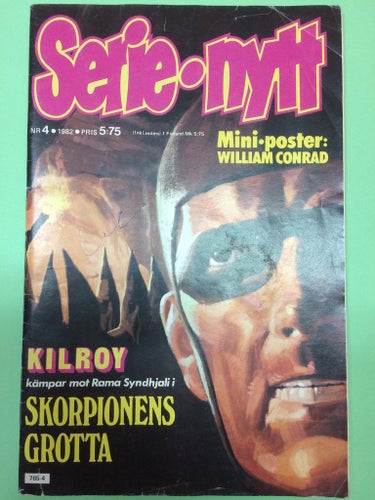 Serie-nytt nr 4 från 1982