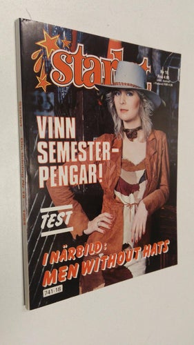 Starlet 1984 nr 18 Idolbilder Priscilla Presley, Men Without Hats Chris de Burgh