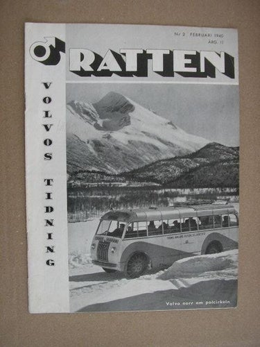 VOLVO Tidning Ratten 1940 Nr. 2