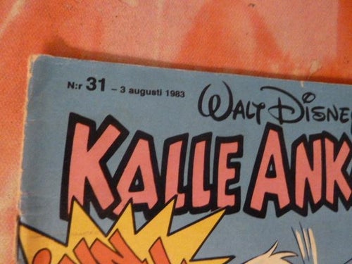 KALLE ANKA, NR 31 -1983, TIDNING