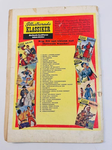 Illustrerade Klassiker Nr 35 ; Första Upplaga !