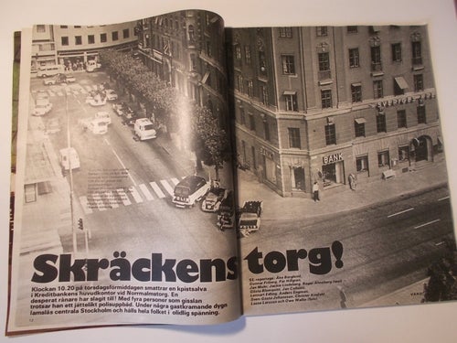 SE Nr 35 1973 Bankdramat Norrmalmstorg Kungen Motocross Hanna Parnevik