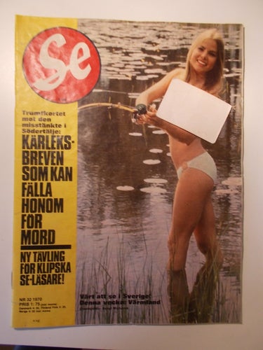 SE Nr. 32 1970 Ingela Ström Kristinehamn Manson-morden