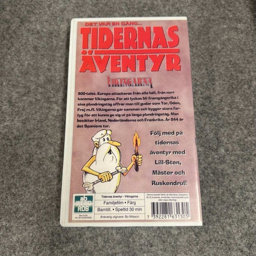 Det var en gång.. Tidernas äventyr - Vikingarna - VHS