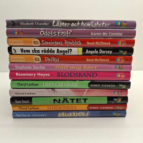Fun Tastie Club x12 Bokpaket - Ungdomsböcker - Se bilder för titlar