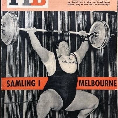 FIB 45 1956 Krylbo, Bali, Tunisien, Karl Högemark, Paul Anderson, Melbourne