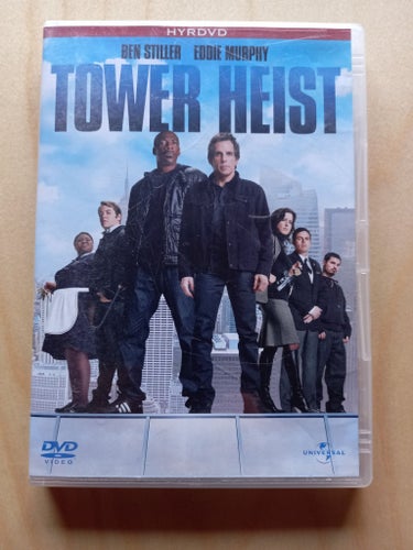 DVD-FILM "TOWER HEIST" MED BEN STILLER OCH EDDIE MURPHY FRÅN 2012