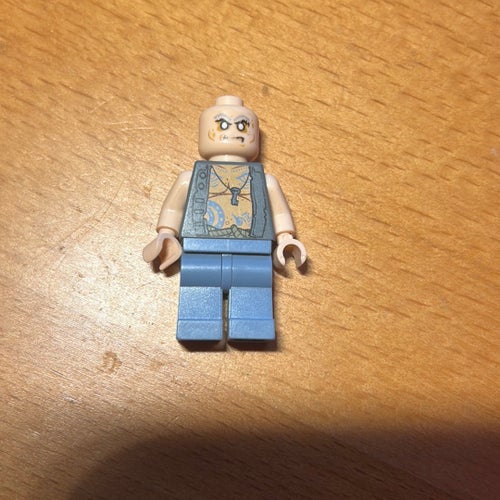 LEGO Minifigur Pirat med Väst och Ljusa Byxor