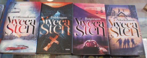 4 böcker av Viveca Sten, Åremorden