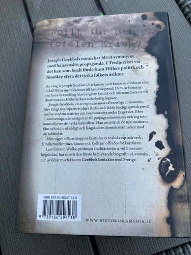 Joseph Goebbels: En biografi av Lars Ericson Wolke, Historiska Media