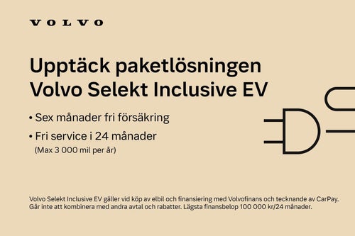 Volvo XC40 Recharge Twin Ultimate Panorama / Dragkrok (Selekt)