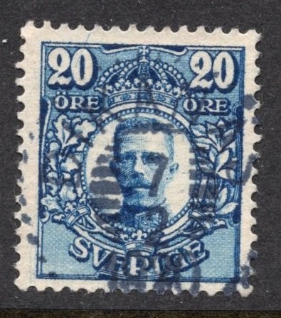 F85 stmp Dikanäs i Vilhelmina den 7.2.1920