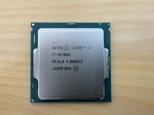 Intel Core i7-6700K 4.00 GHz (Socket LGA 1151)
