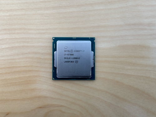 Intel Core i7-6700K 4.00 GHz (Socket LGA 1151)