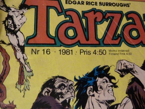 TARZAN, NR 16-1981, TIDNING