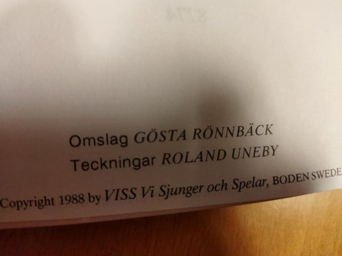 Jag lär mig spela Oboe Del 1 av Yngve Persson, Fine, BM