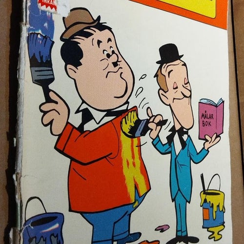 TV-äventyr 1962 nr 8 Helan & Halvan. Good plus