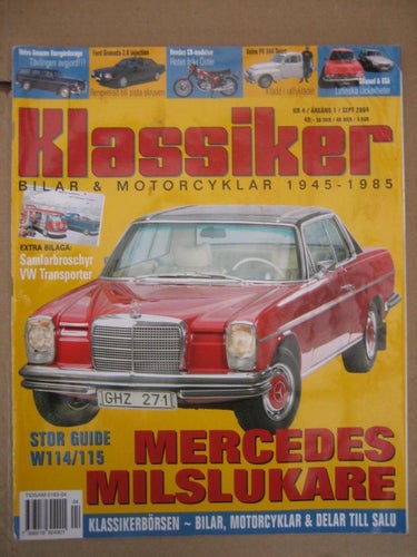Klassiker - Bilar & Motorcyklar 1945-1985 Nr:4-2004
