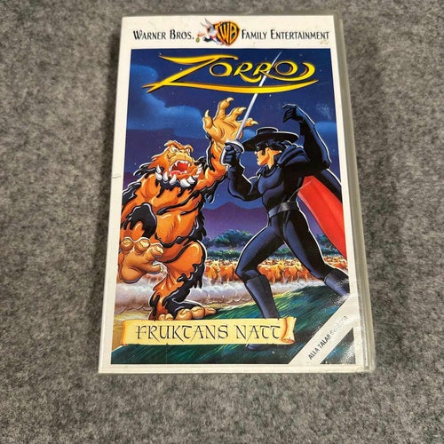 Zorro - Fruktans natt - VHS