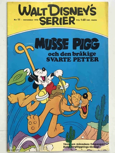 Walt Disney´s Serier - 1970:11 VG