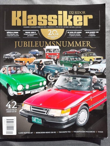 Klassiker nr 1 2024: VW Caravelle Polis, Apollo moped, Land Rover 1955, Alfa 156