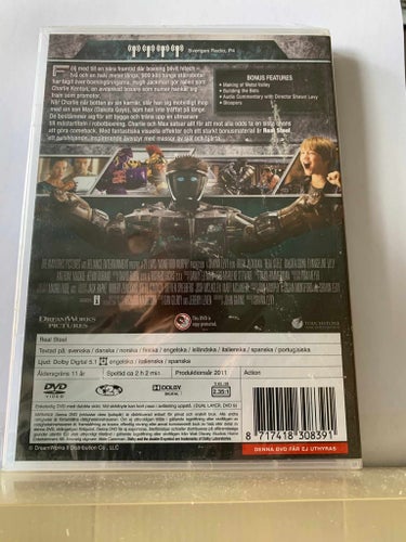 Real steel, INPLASTAD, Dvd