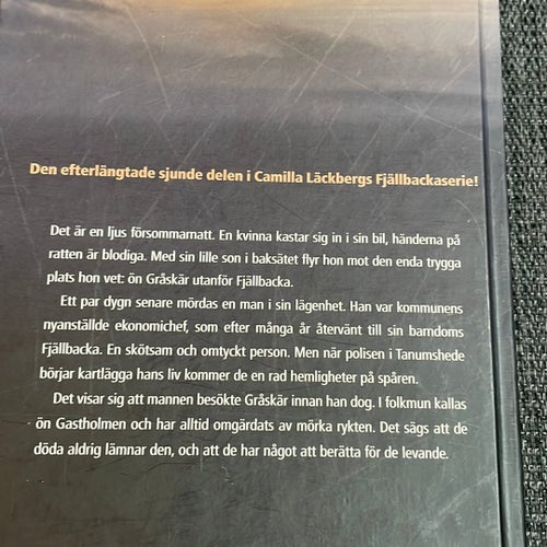 Fyrvaktaren av Camilla Läckberg, 2009 Inbunden bok