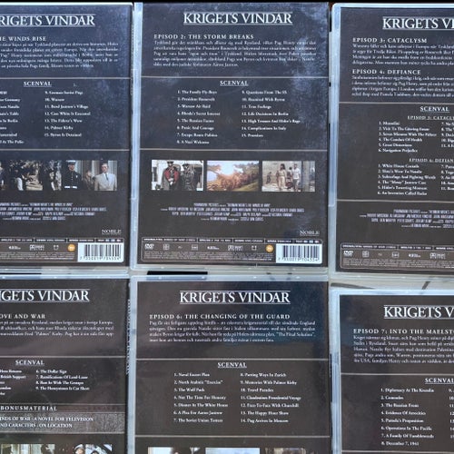 Krigets Vindar - DVD Box