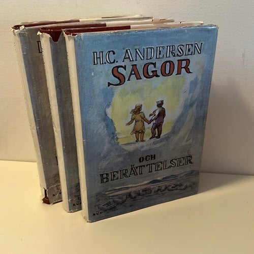 H.C. Andersen Sagor och berättelser Jubileumsupplagan Örnsköld I-III