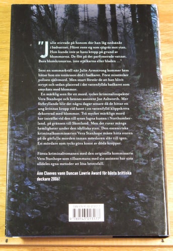 Ann Cleeves Dolda djup Inbunden Nyskick!