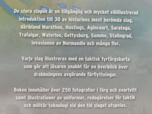 DE STORA SLAGEN - AVGÖRANDE STRIDER SOM FORMAT VÄRLDSHISTORIEN, JÖRGENSEN 2013