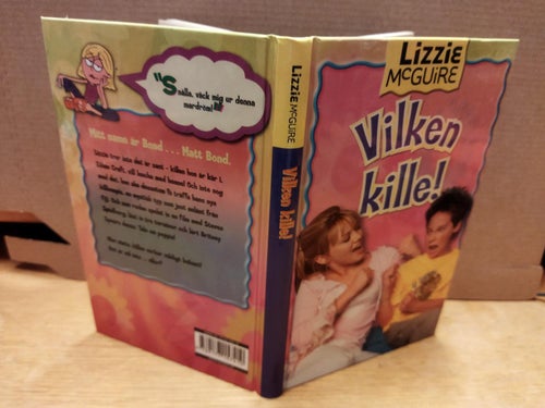 Vilken kille - Lizzie Mcguire. bok. Very Fine plus