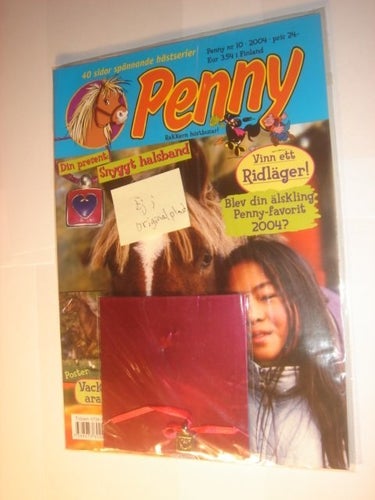 PENNY med leksak 2004 10 HALSBAND NY OLÄST