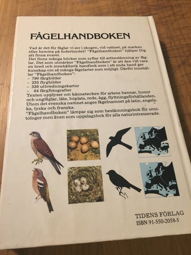 Fågelhandboken, Walter Cerny