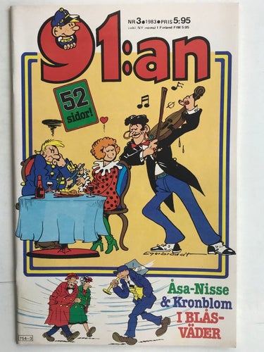 91:an - 1983: 3 VF-NM