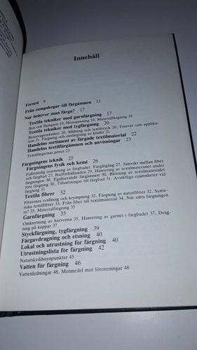 Färgarboken - Gösta Sandeberg Jan Sisefsky